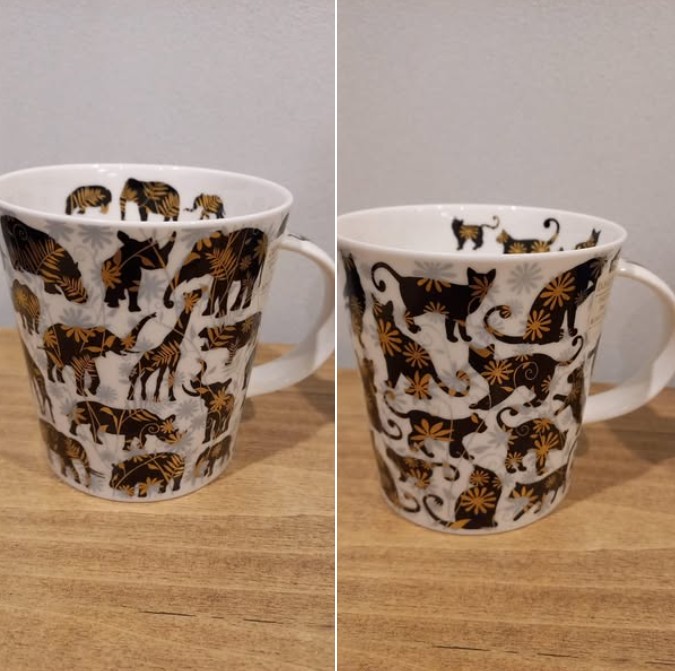 The main photo for Fantasia animals by Dunoon large mug made in England
